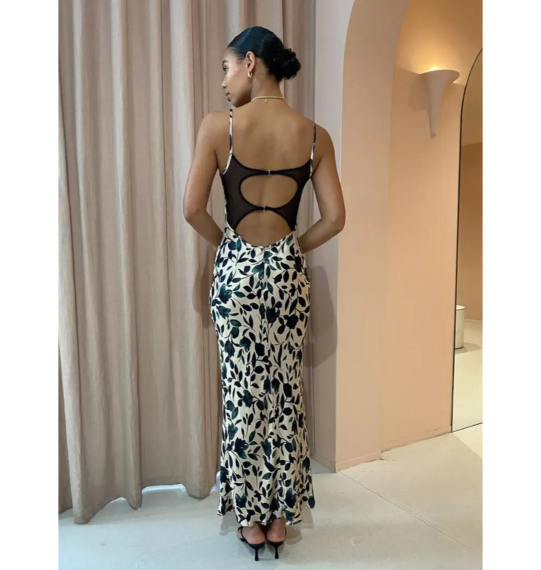 Bec & Bridge Vine Maxi Dress In Print Size AU 12 for rent on The Volte - main image