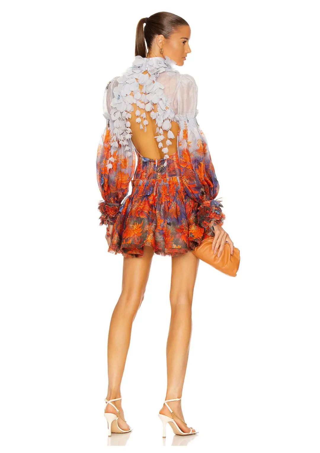 Zimmermann Botanica Mini Dress Wild Flower Size 1 / AU 10 for rent on The Volte - main image
