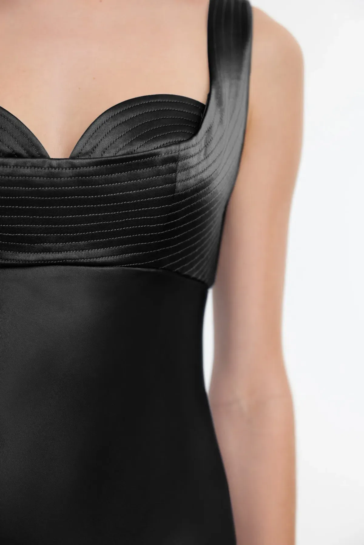 Acler Fagan Maxi Gown Black Size 8 - Image 4