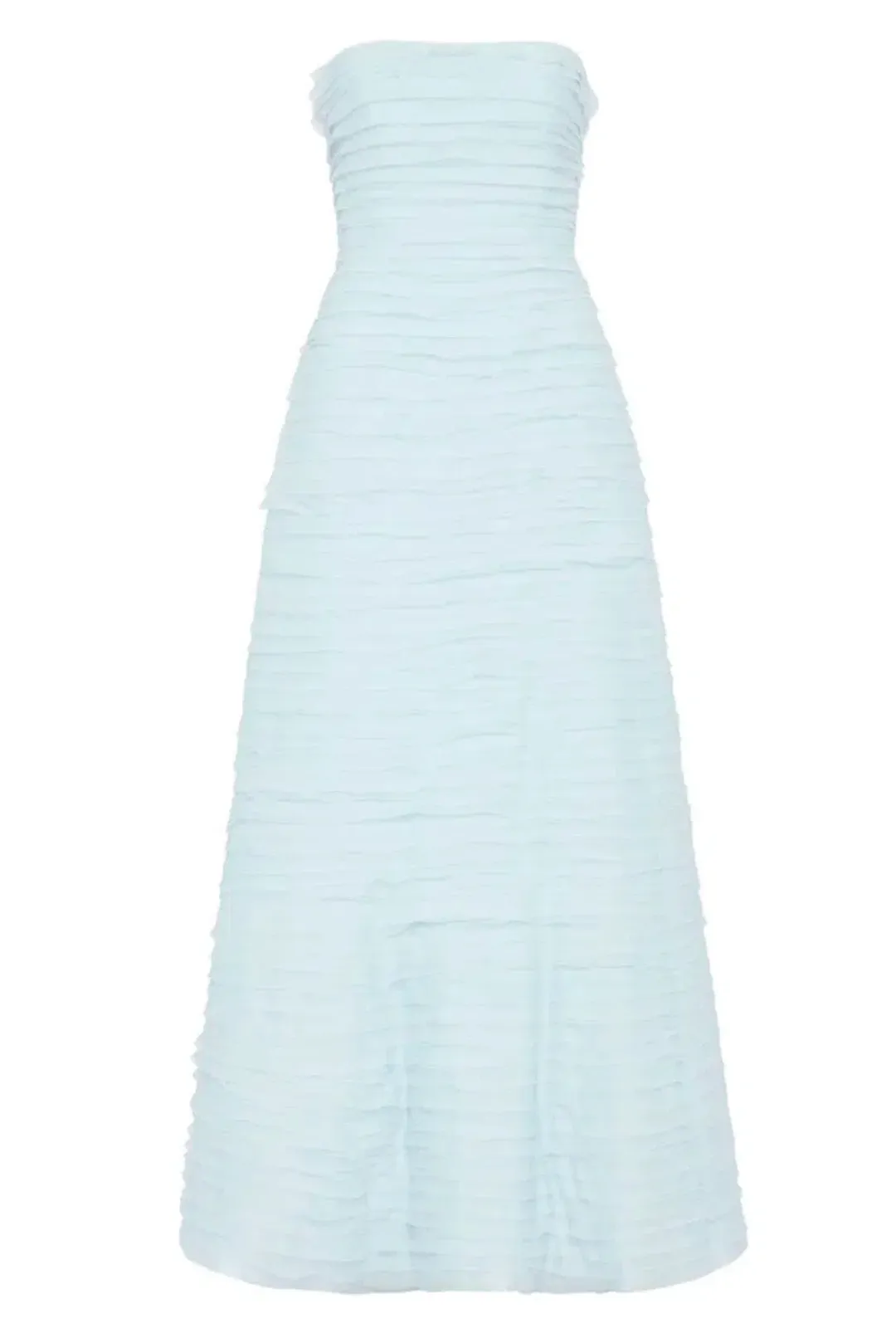 Aje Soundscape Maxi Dress Sea Breeze Size 6 for rent on The Volte - main image