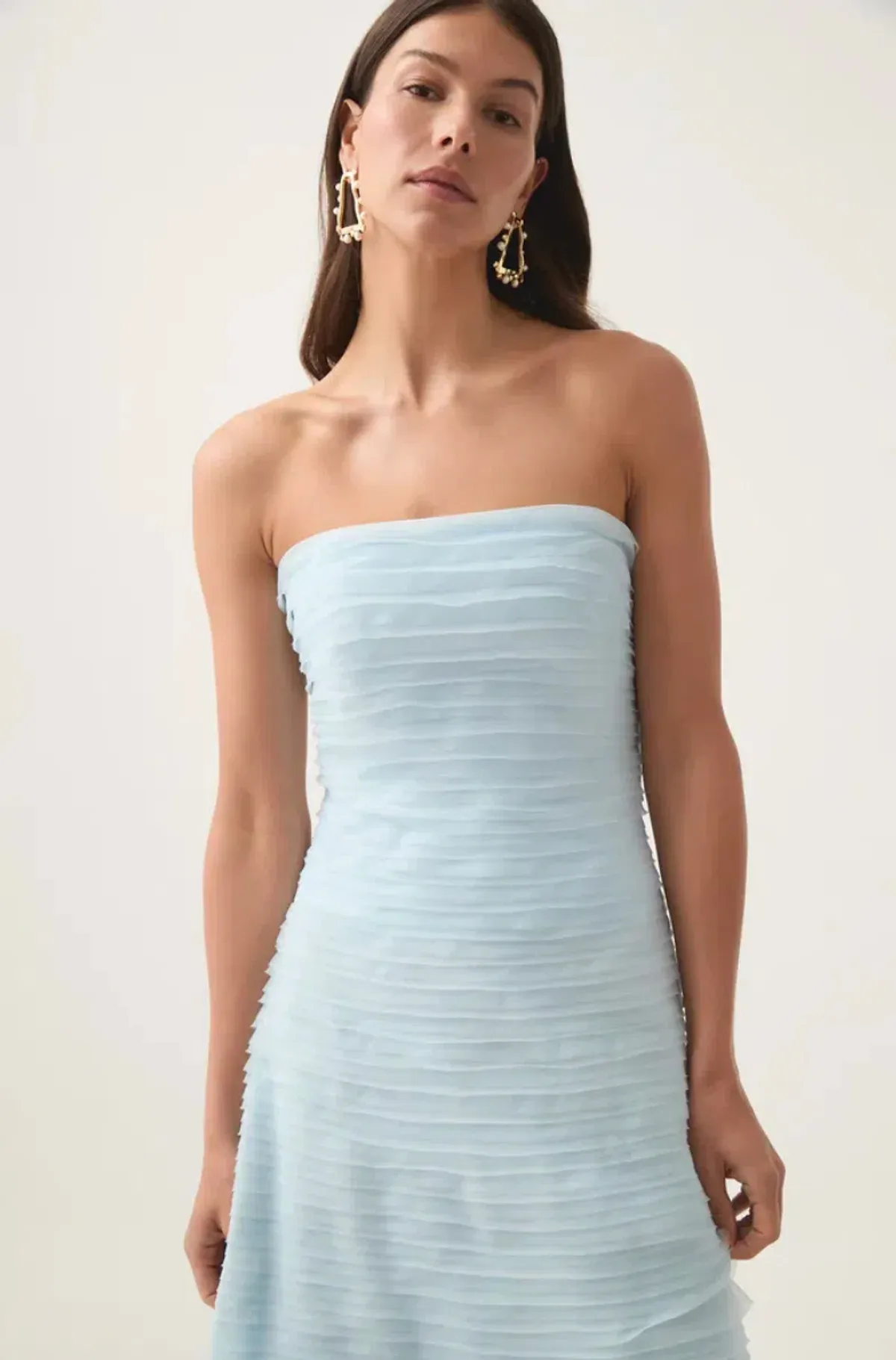 Aje Soundscape Maxi Dress Sea Breeze Size 6 - Image 4