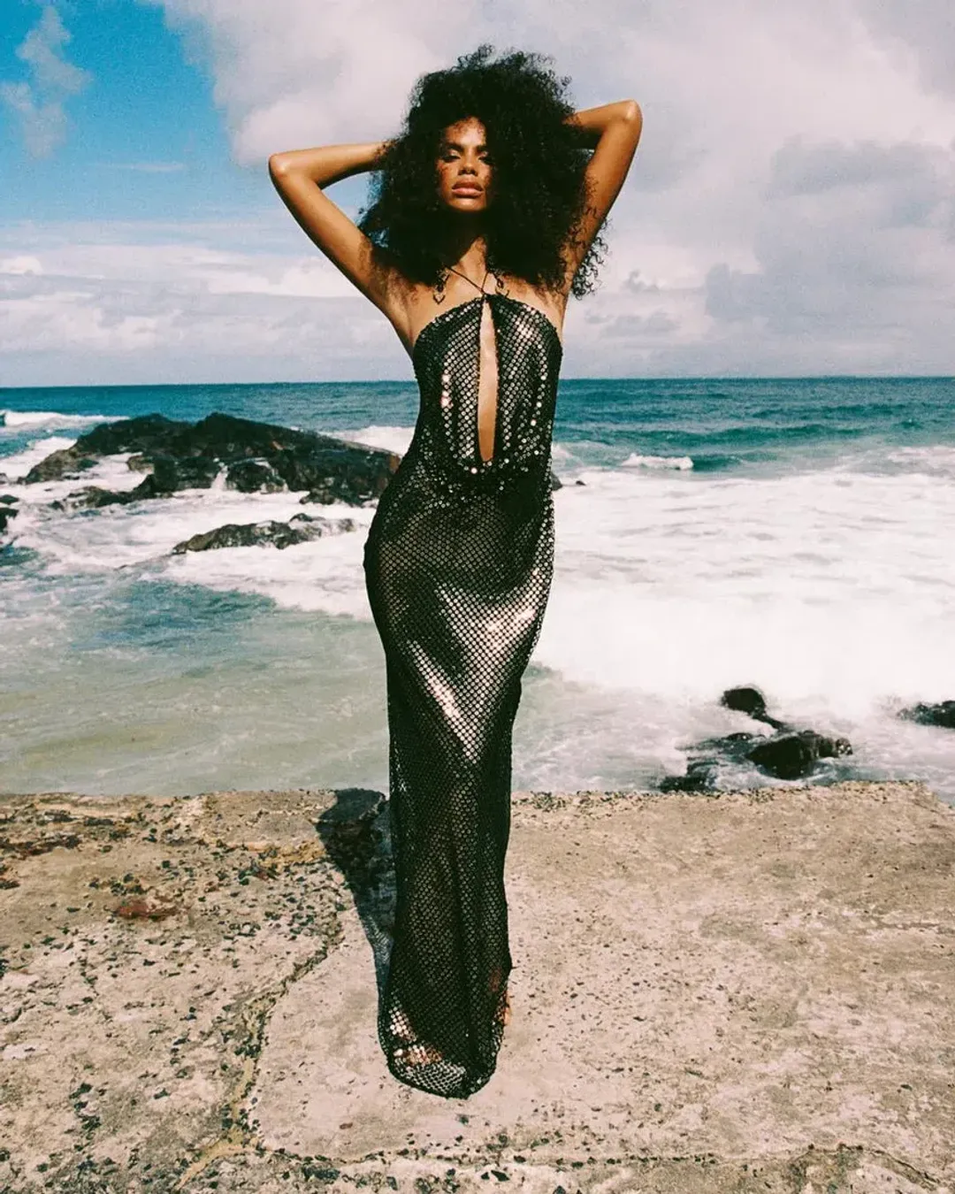 Rat & Boa Solar Dress Sequin Size XXS/Au 4  for rent on The Volte - main image