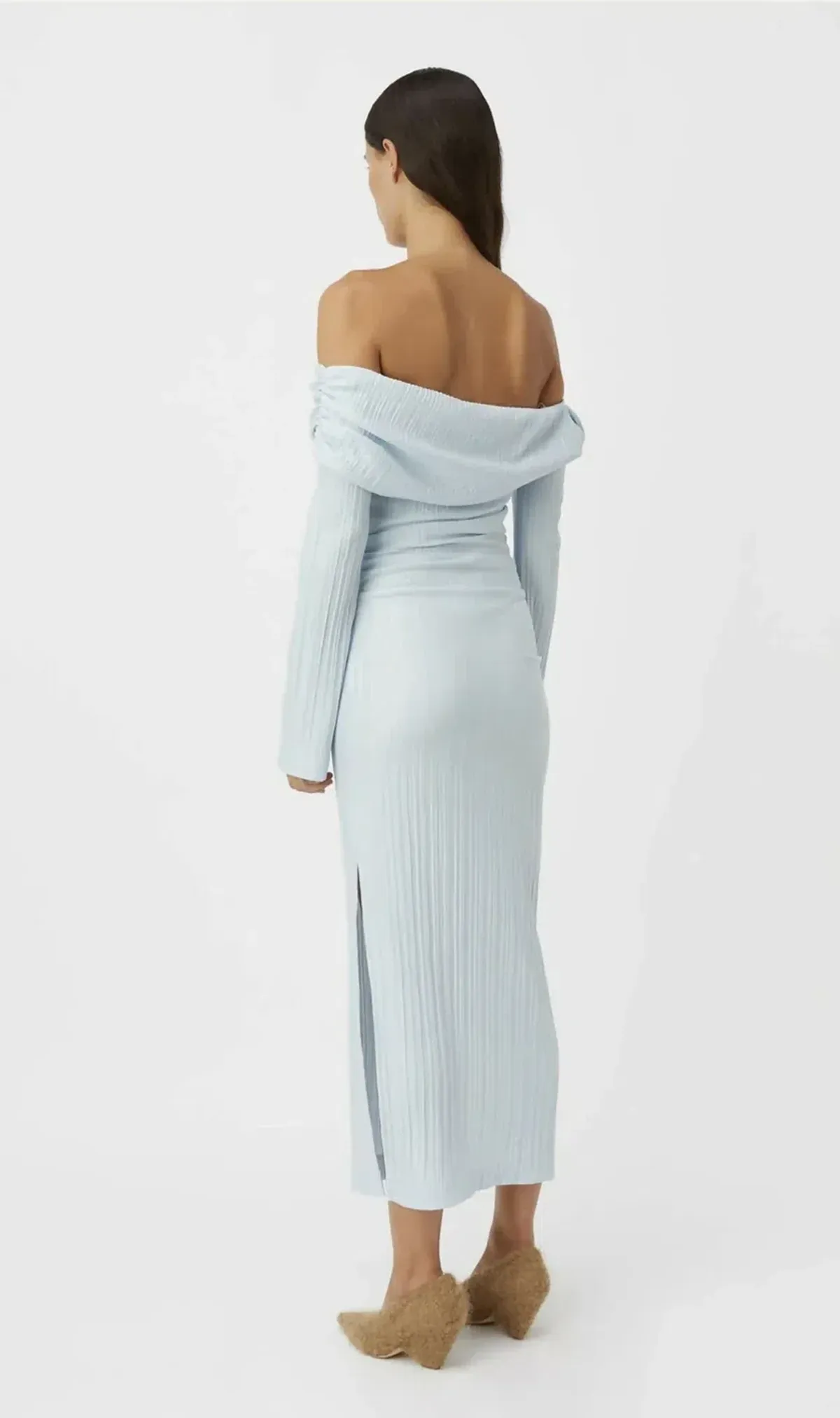Camilla And Marc Shaw Dress In Sky Blue Size Au 10 - Image 2