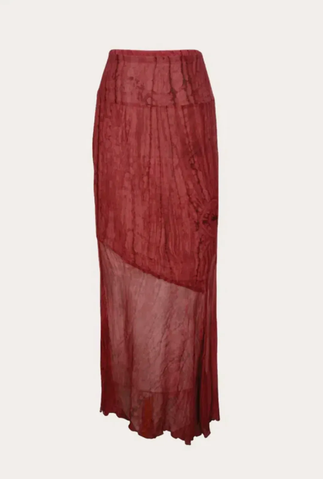 Ranaco Atelier Mini Top and Sirene Skirt Set Hibiscus Red Size S / AU 8 for rent on The Volte - main image