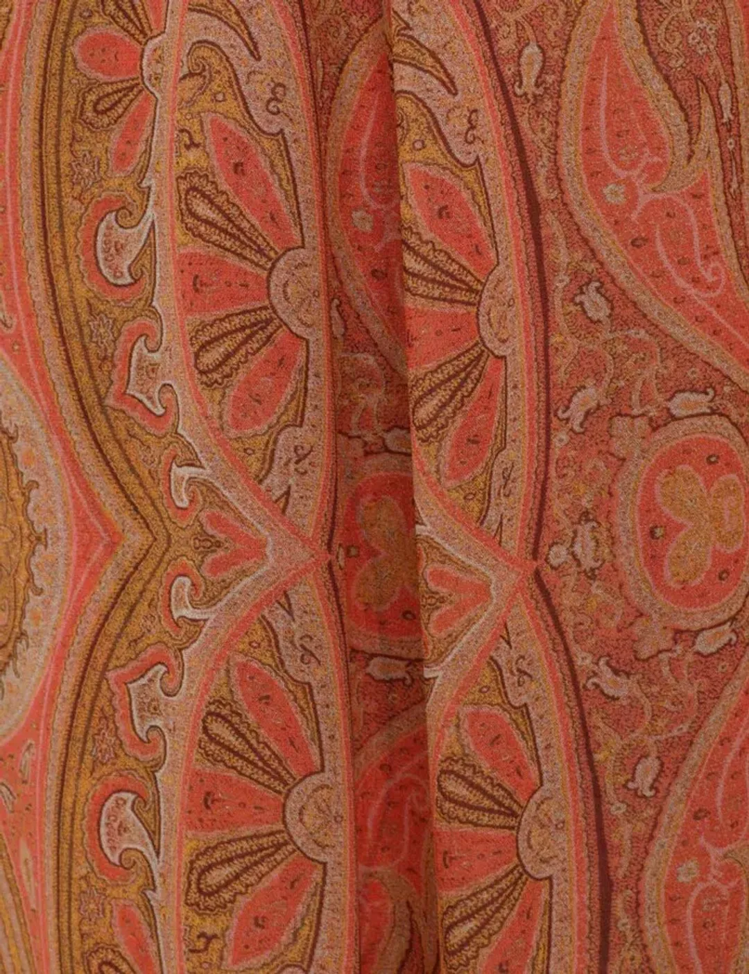 Zimmermann Tranquility Sheath Dress in Red Paisley Size 0 / AU 8  for rent on The Volte - main image