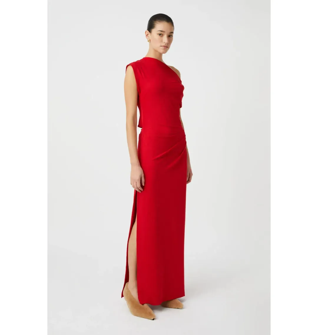 Camilla and Marc Annalise Dress in Scarlet Size AU 10 for rent on The Volte - main image