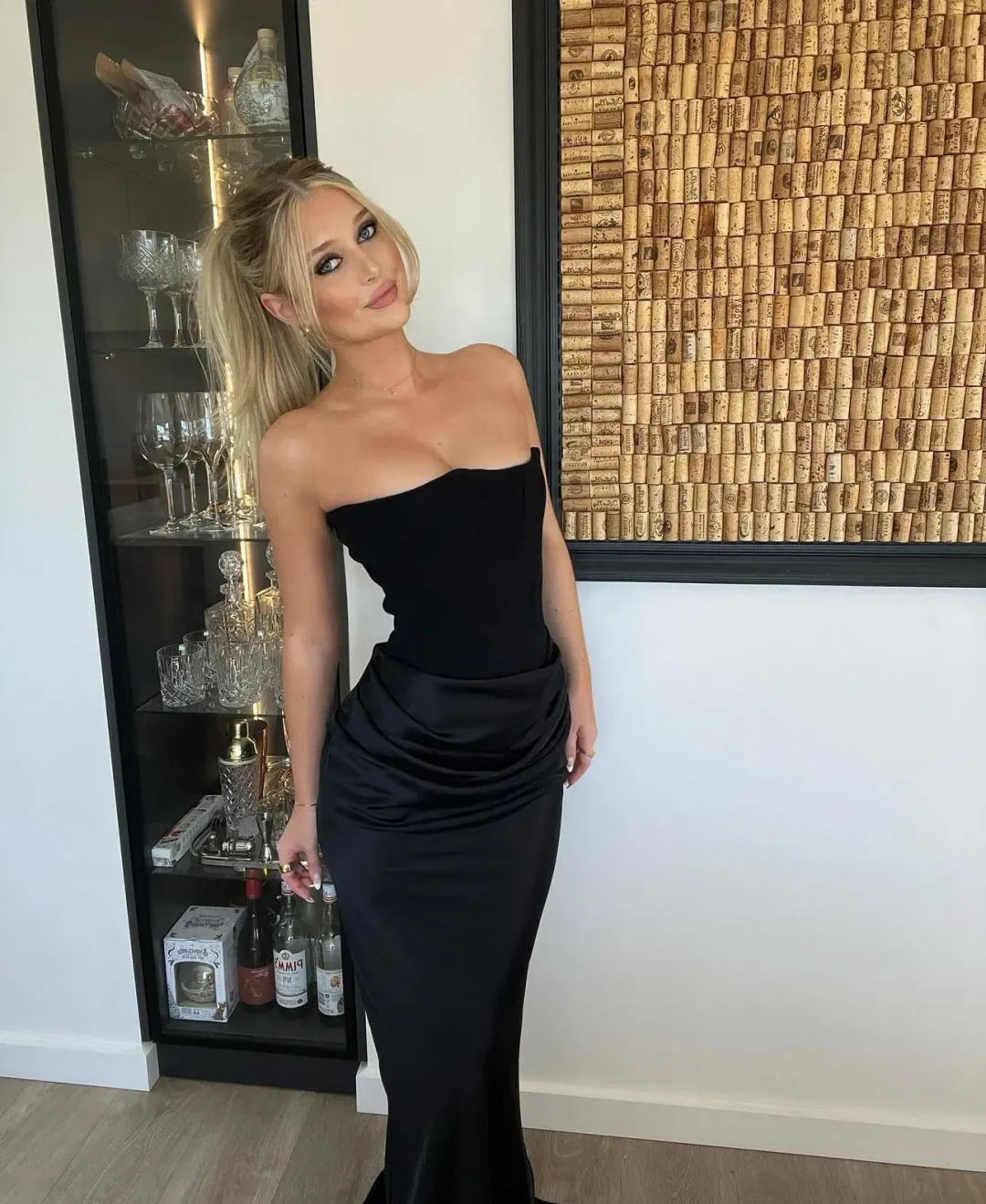 House Of CB Persephone Dress Black Size XS / AU 6 for rent on The Volte - main image