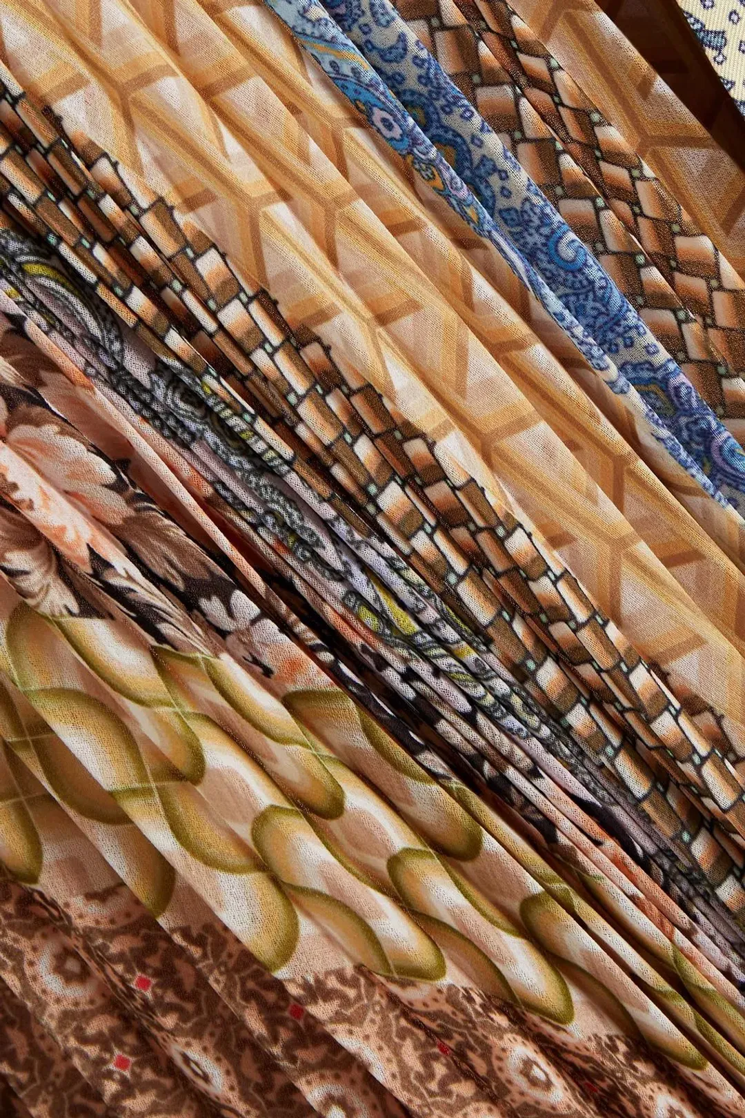 Zimmermann The Zimmerman Sunray Picnic Dress in Tiled Stripe  Size 3/AU 14 for rent on The Volte - main image