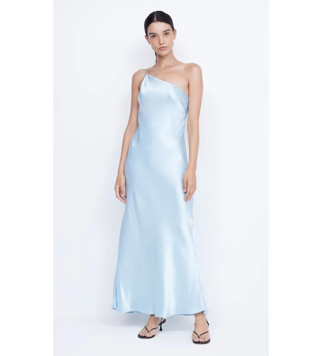Bec And Bridge Margaux Asym Dress Dolphin Blue Size 14 for rent on The Volte - main image