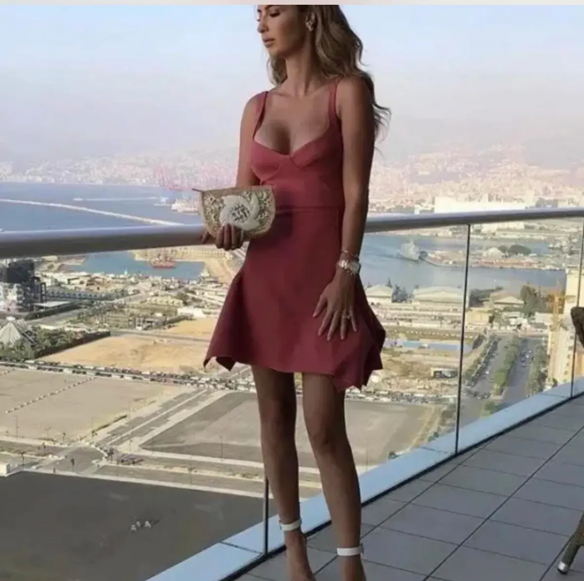 Dion Lee Box Ruffle mini dress size 10  - Image 1