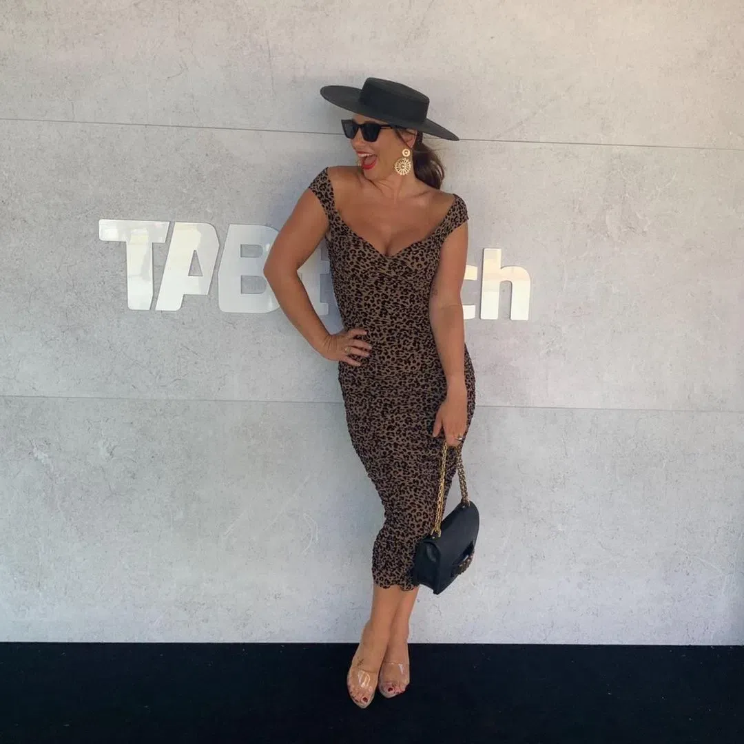 Majorelle Tabitha Midi Dress Print Size 10  for rent on The Volte - main image