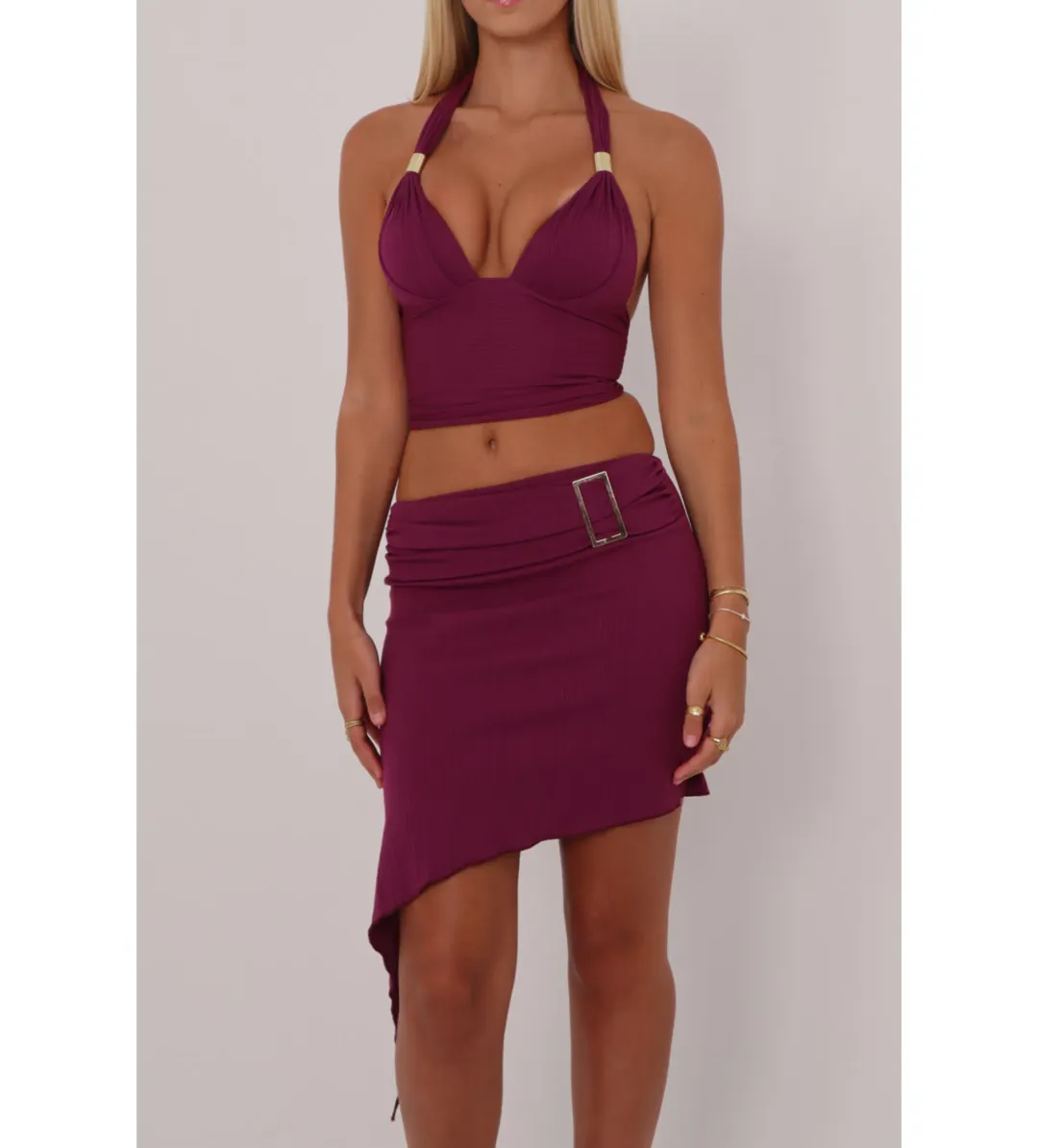 Orphe Violet Set Purple Size 8 for rent on The Volte - main image