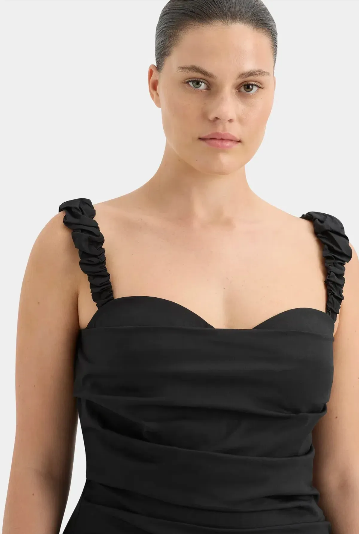 Sir the Label Azul Balconette Gown Black Size 12 - Image 7