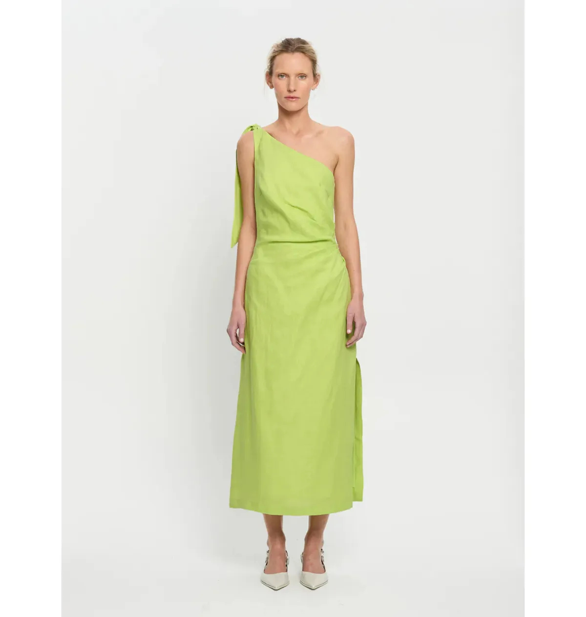 Kivari Addison Midi Dress Green Size AU 12  - Image 3