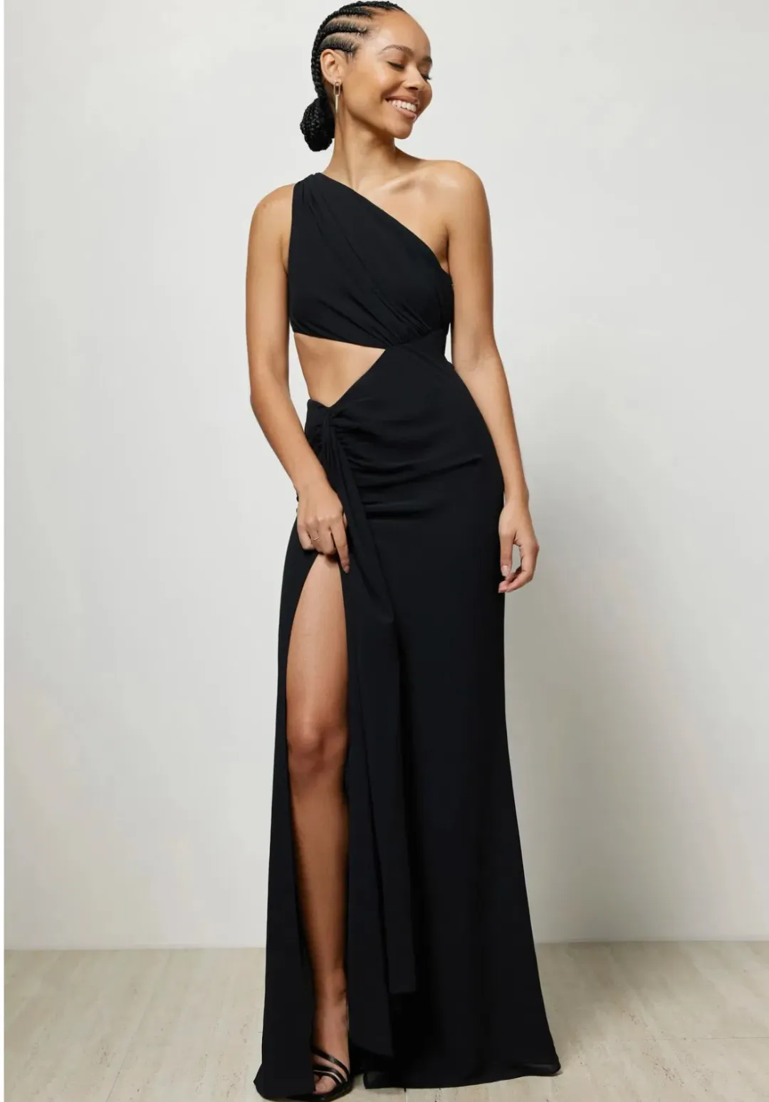 Lexi Sol Dress Black Size 6 for rent on The Volte - main image