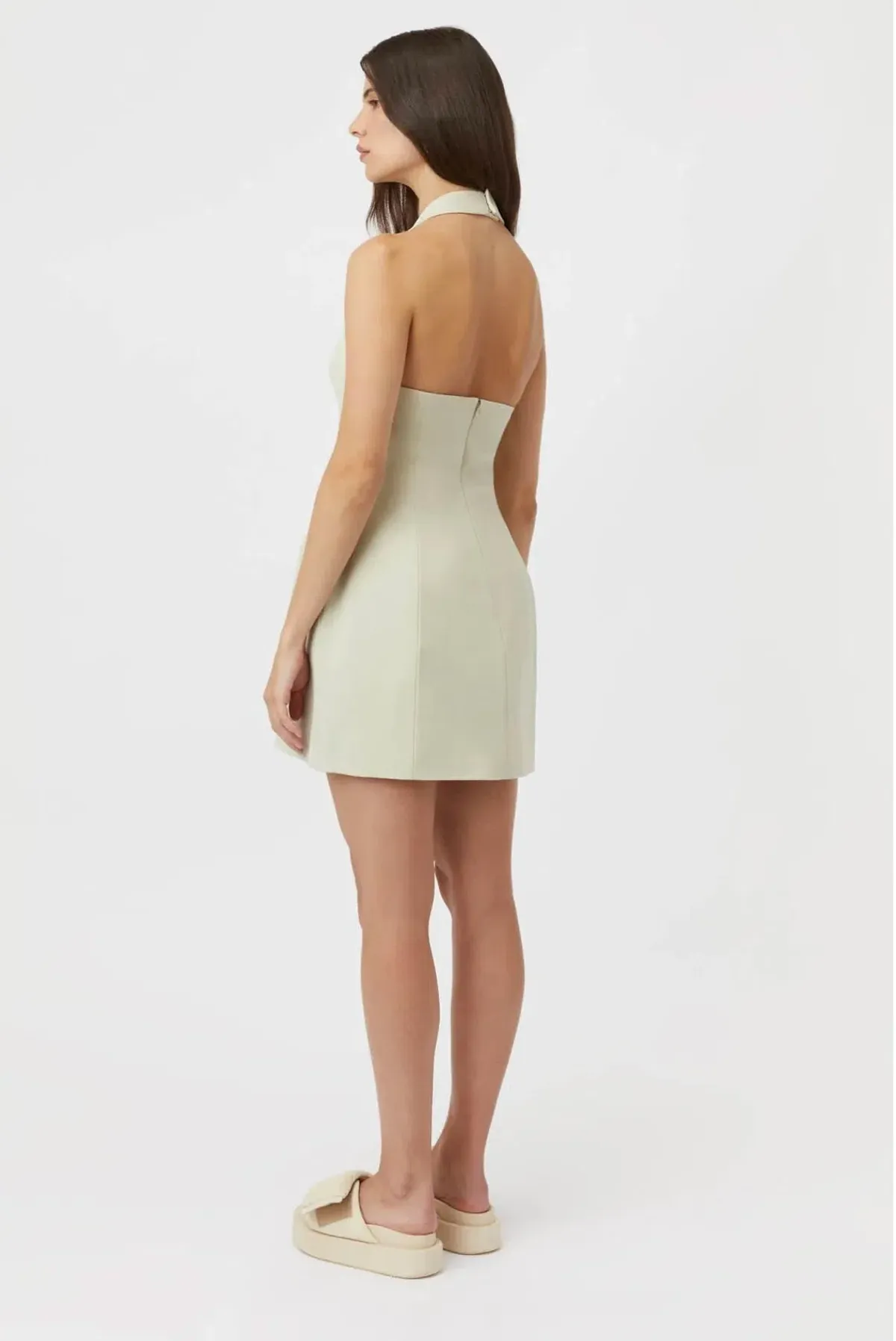 Camilla & Marc Petra Mini Dress in Pistachio Size 6 - Image 3