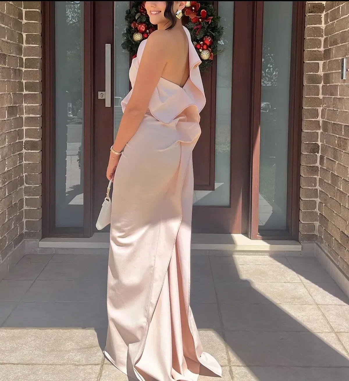 Maticevski Instrumental Gown Blush Pink Size 10  - Image 3