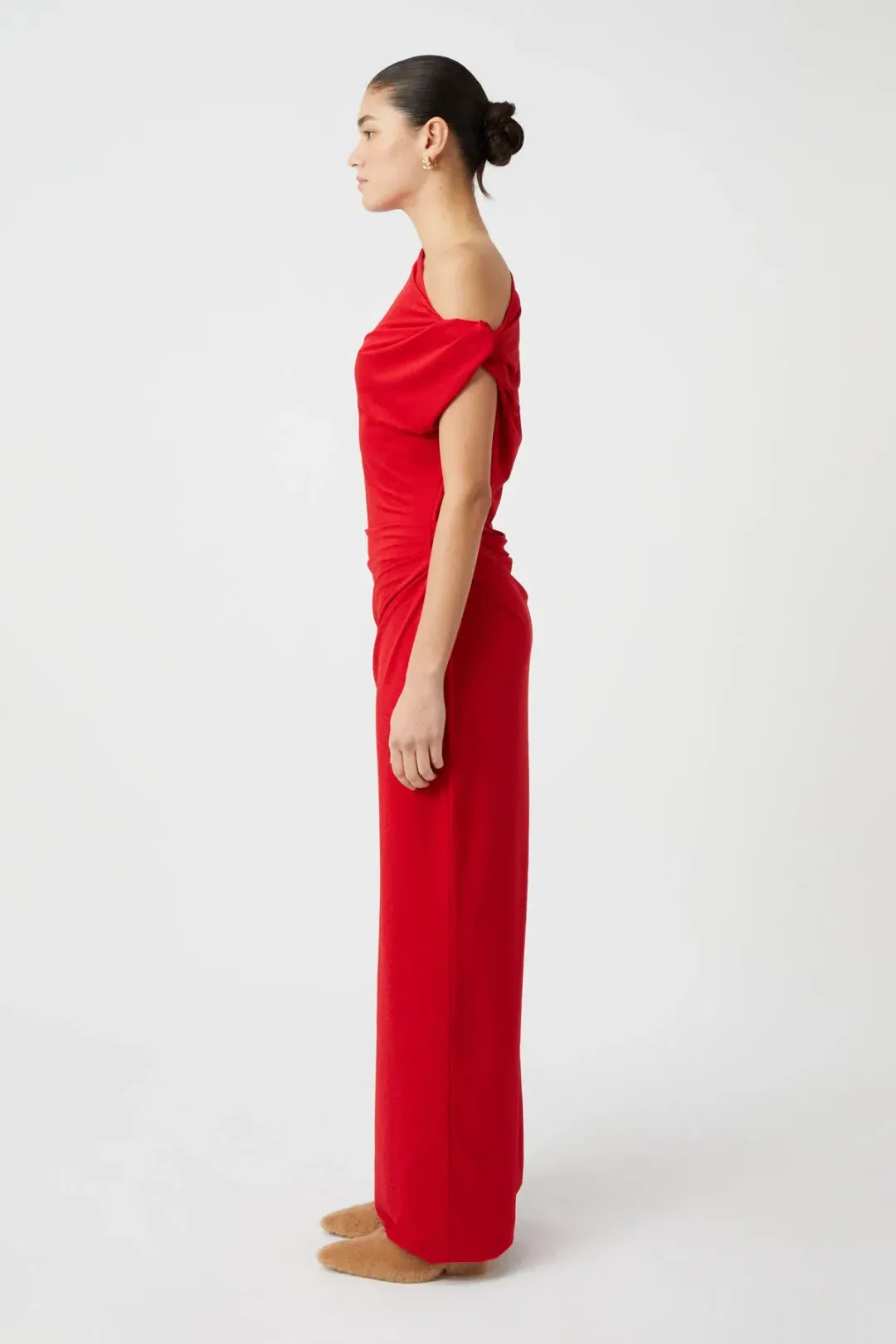 Camilla and Marc Annalise Maxi Dress Red Size 8  for rent on The Volte - main image