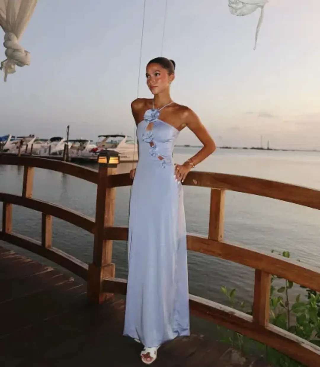 Maygel Coronel Liri Dress Amethist One Size for rent on The Volte - main image