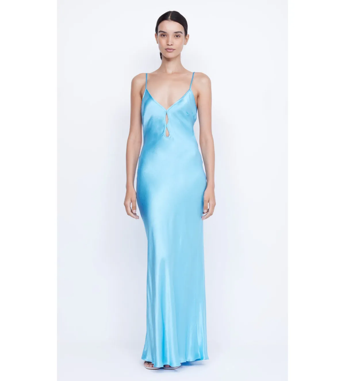 Bec and Bridge Quinn Maxi Dress in Topaz Blue Size 8 - Image 2