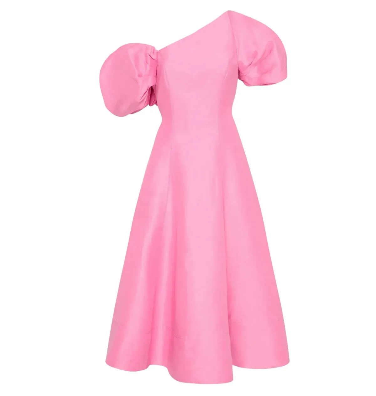 Aje Arista Tulip Sleeve Midi Dress Cerise Pink Size AU 14 - Image 5