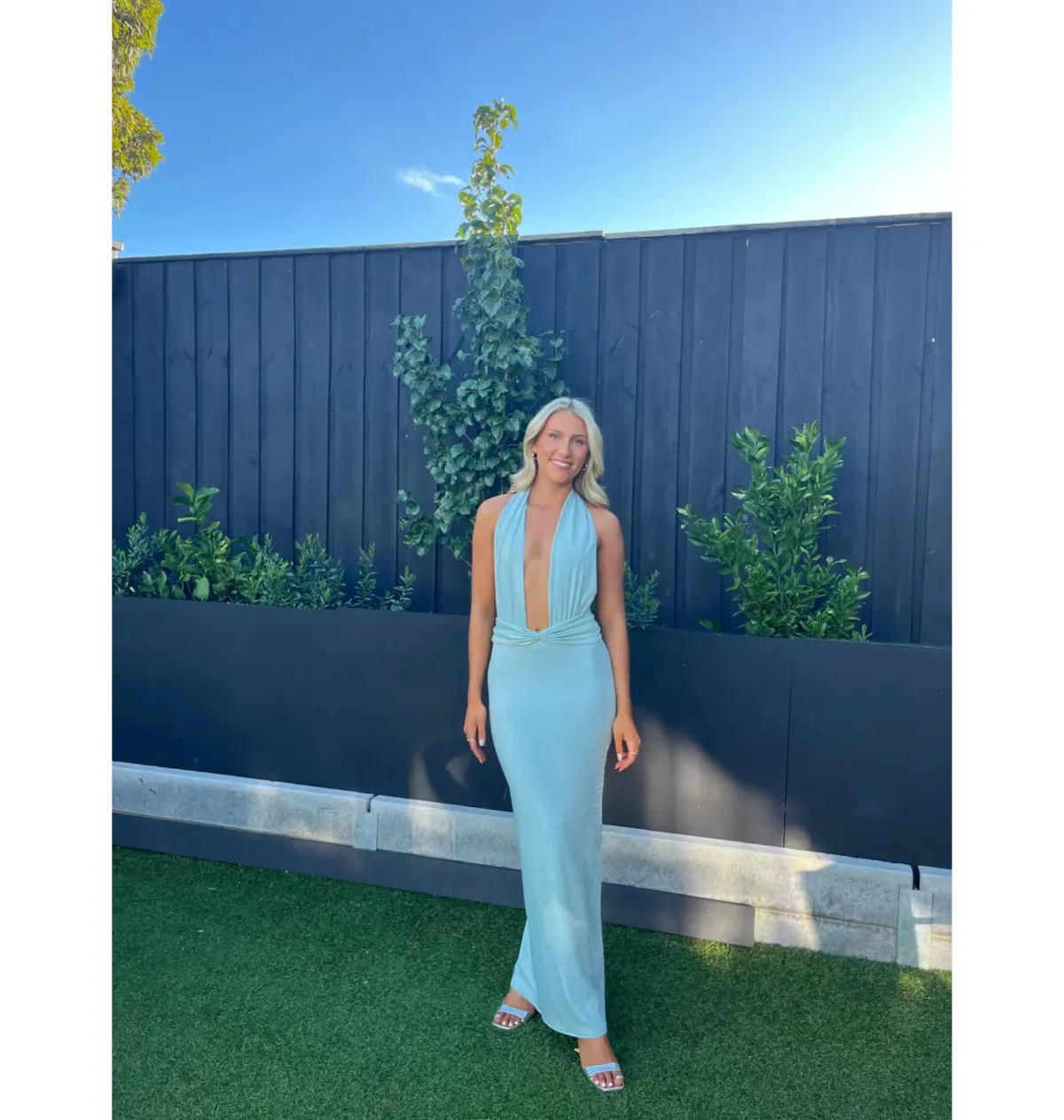 Deconduarte Georgia Dress Blue Size AU 6  - Image 1