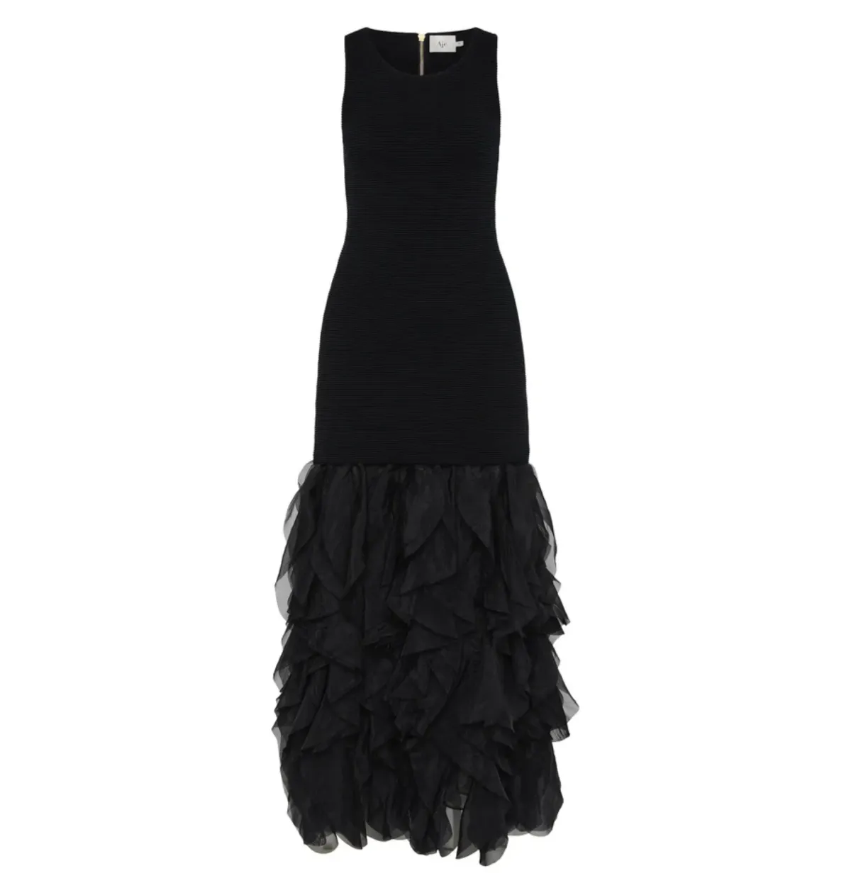 Aje Elations Knit Maxi Dress Black Size AU 8  - Image 4