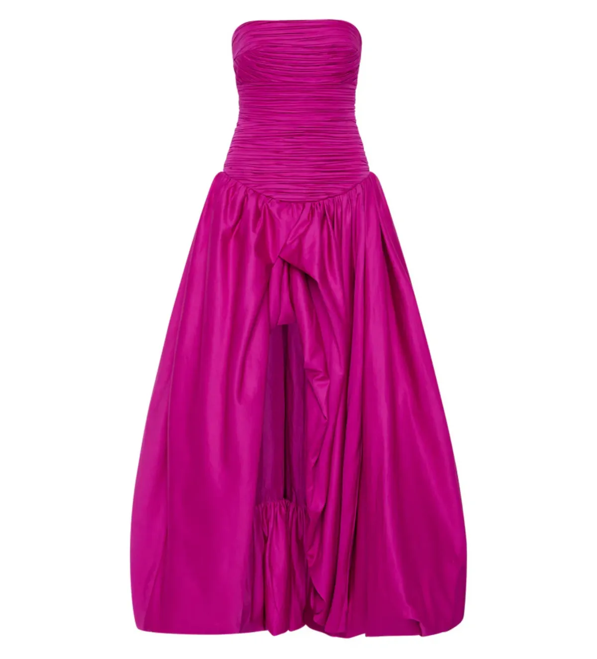Aje Violette Bubble Hem Maxi Dress in Deep Magenta Size AU 6 - Image 5
