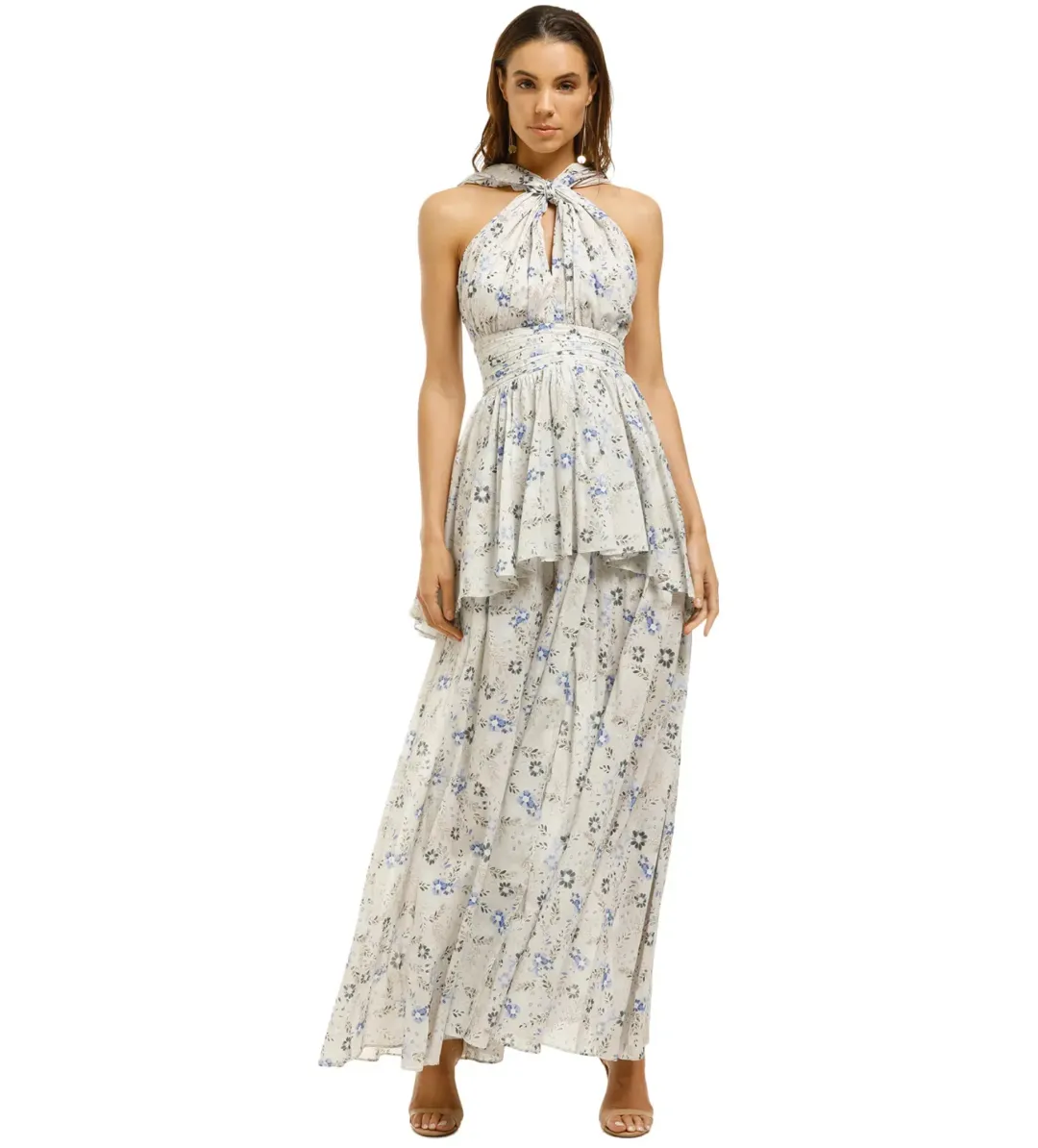 Aje Fraser Maxi Dress Floral Size 14 for rent on The Volte - main image