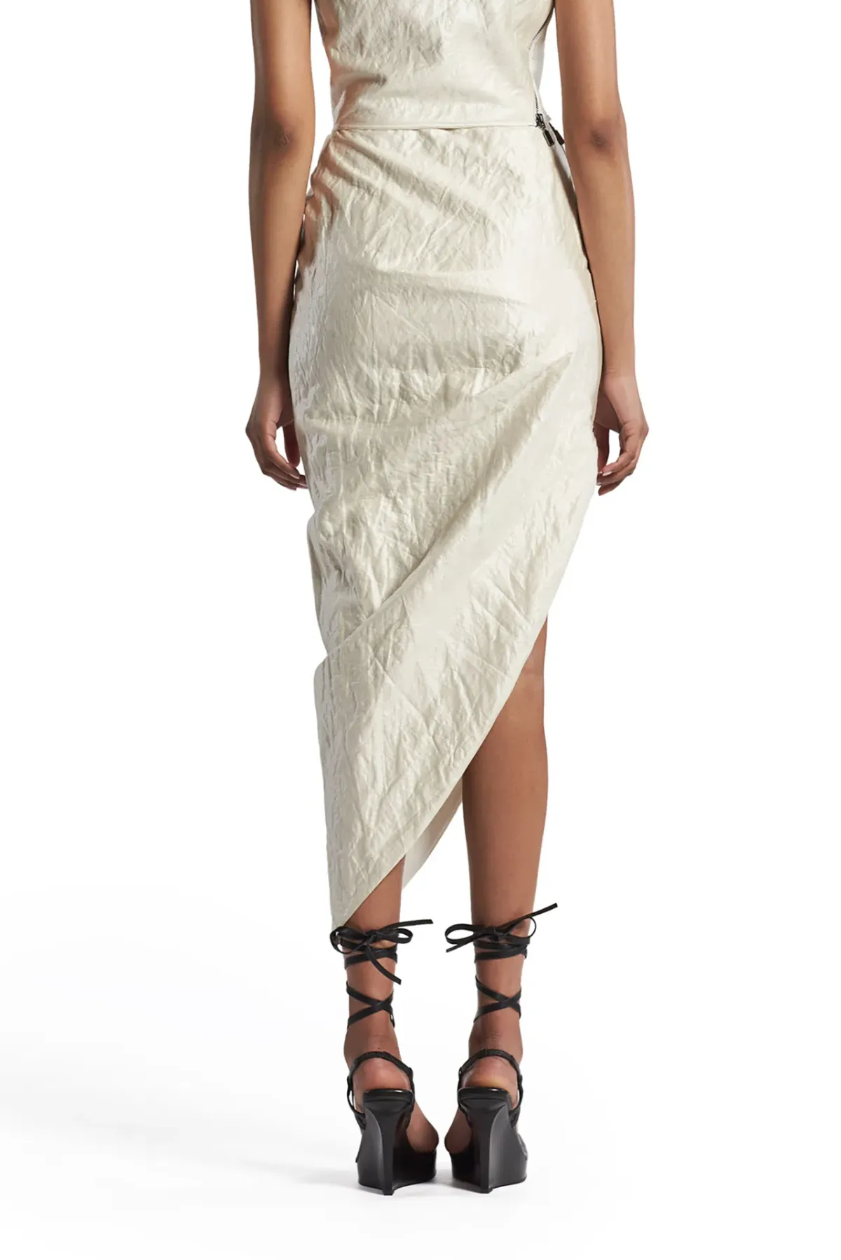 Maticevski Cologne Top & Skirt Set Pearl Crush Size 8  - Image 2