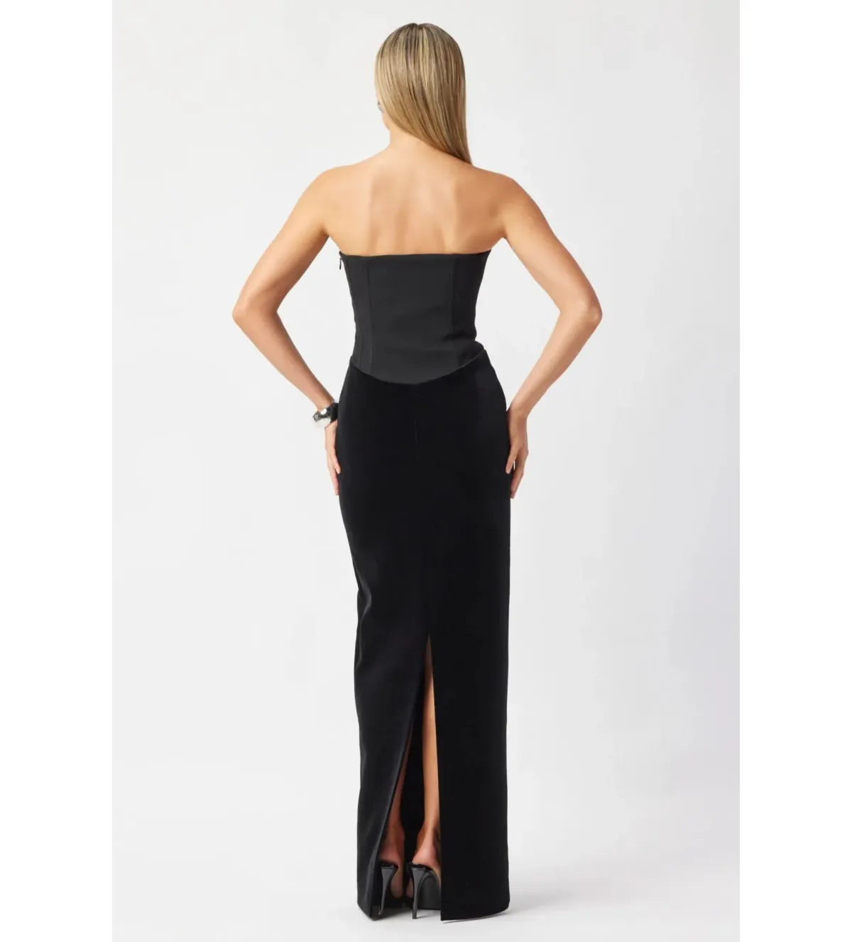 Bianca and Bridgett Adeline Maxi Dress Black Size 14 - Image 3