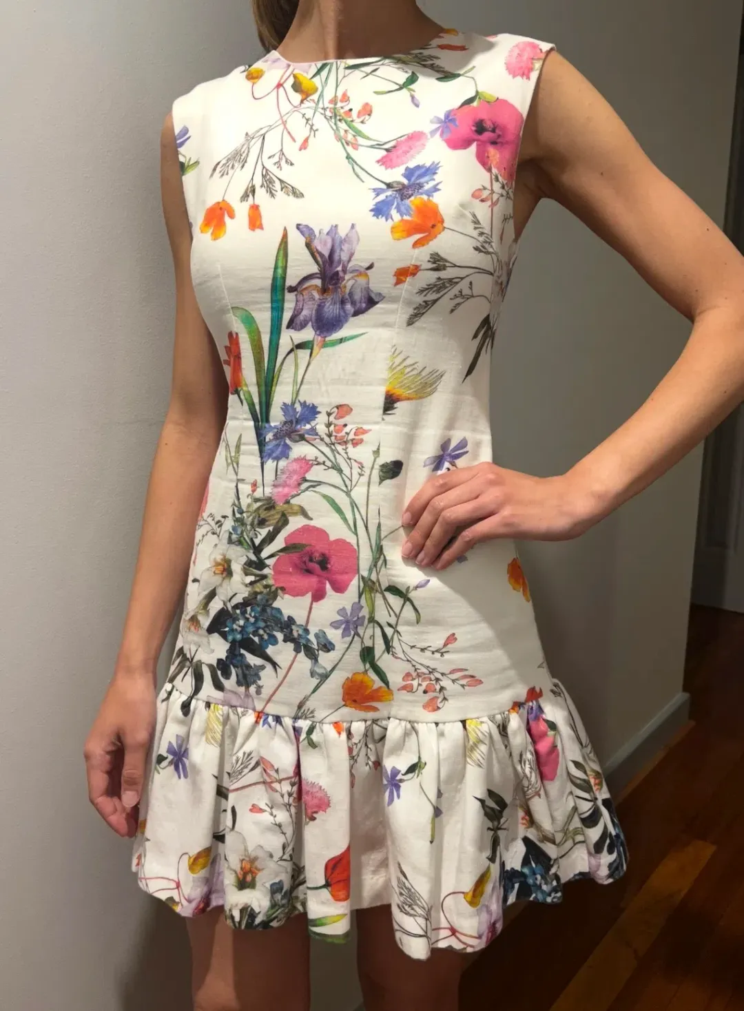 By Johnny Ivy Gather Mini Dress Floral Size 6  for rent on The Volte - main image