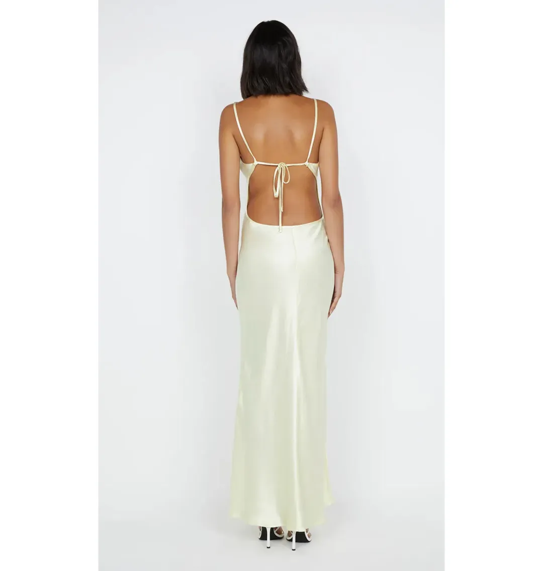 Bec & Bridge Cedar City Maxi Dress Yellow Size AU 8 for rent on The Volte - main image