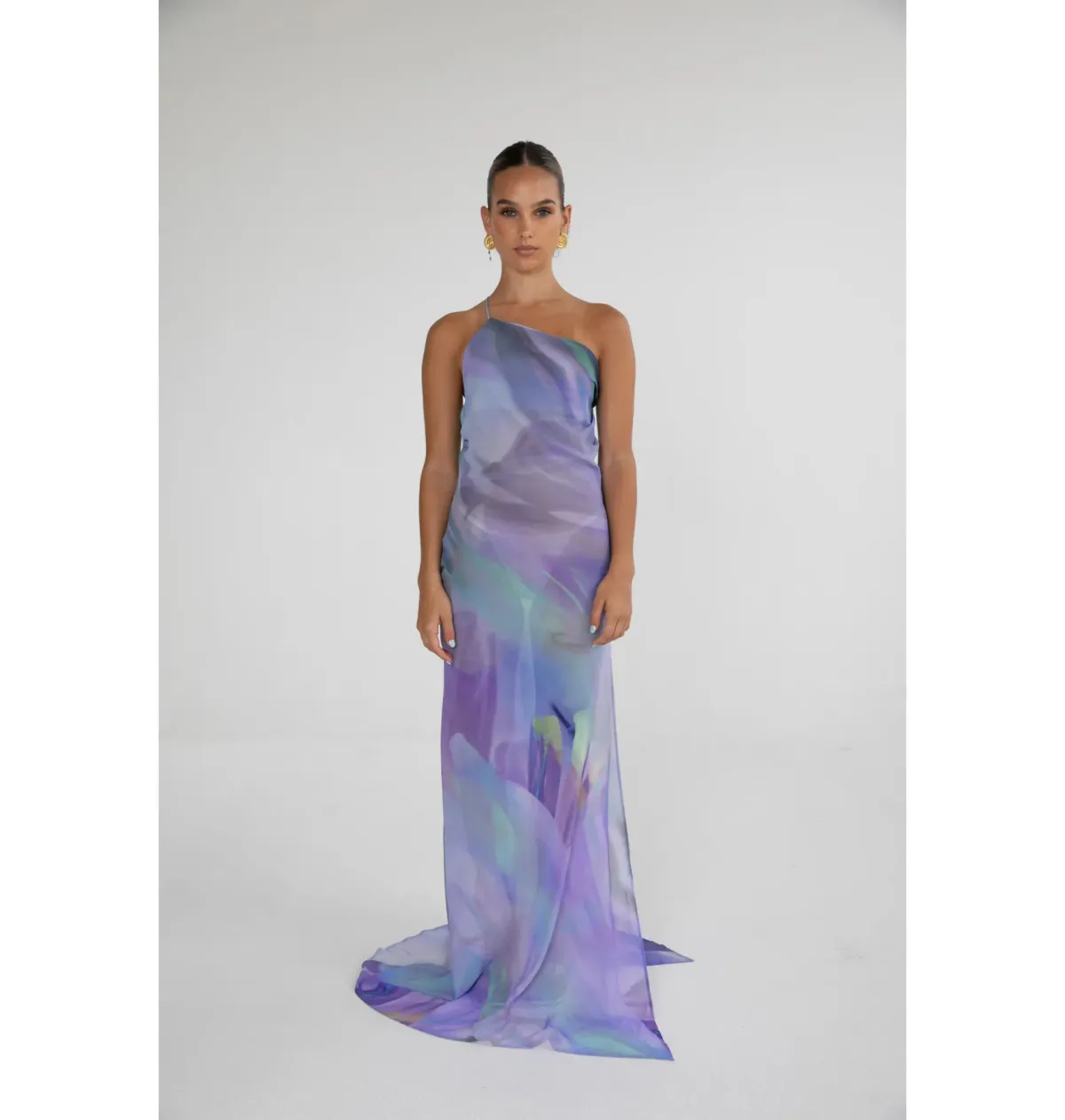 HNTR the label Flor Maxi Dress in Lotus Size AU 8 - Image 1