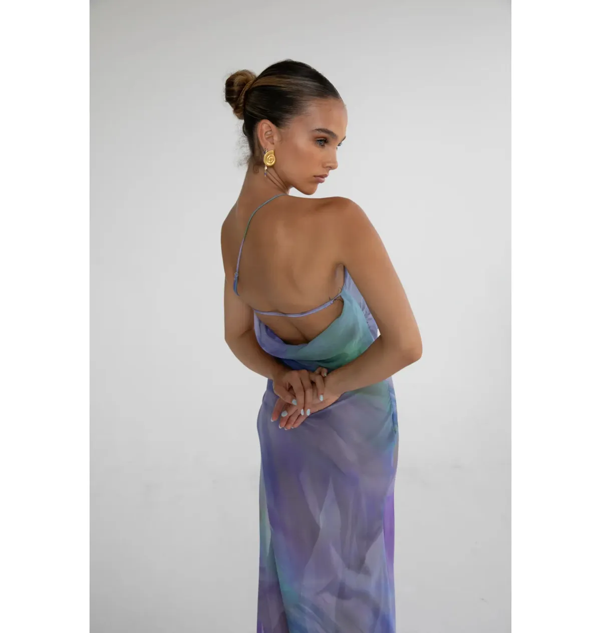 HNTR the label Flor Maxi Dress in Lotus Size AU 8 - Image 3