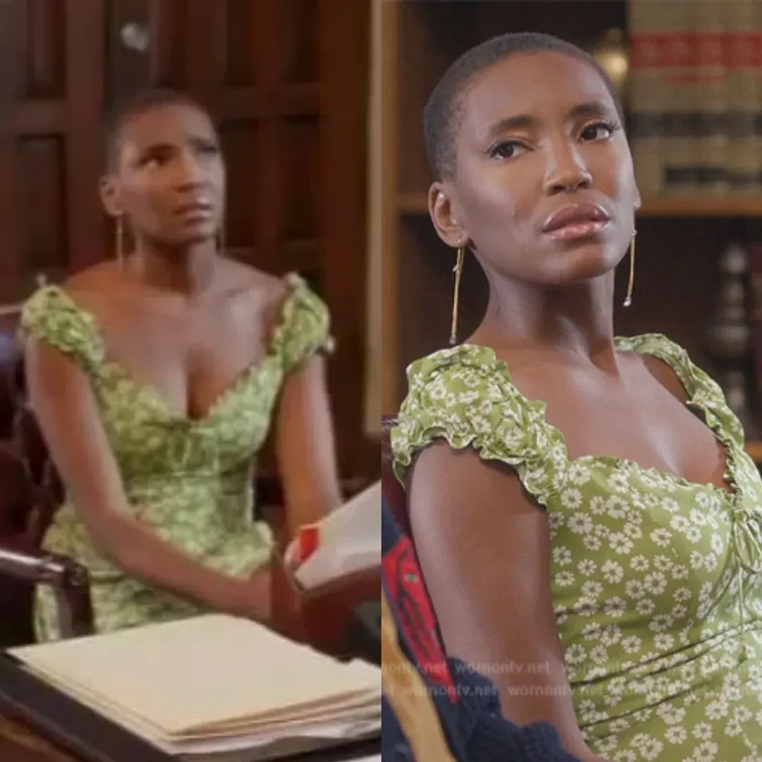 Reformation Pacey Dress Lemon Print Size AU 12 for rent on The Volte - main image