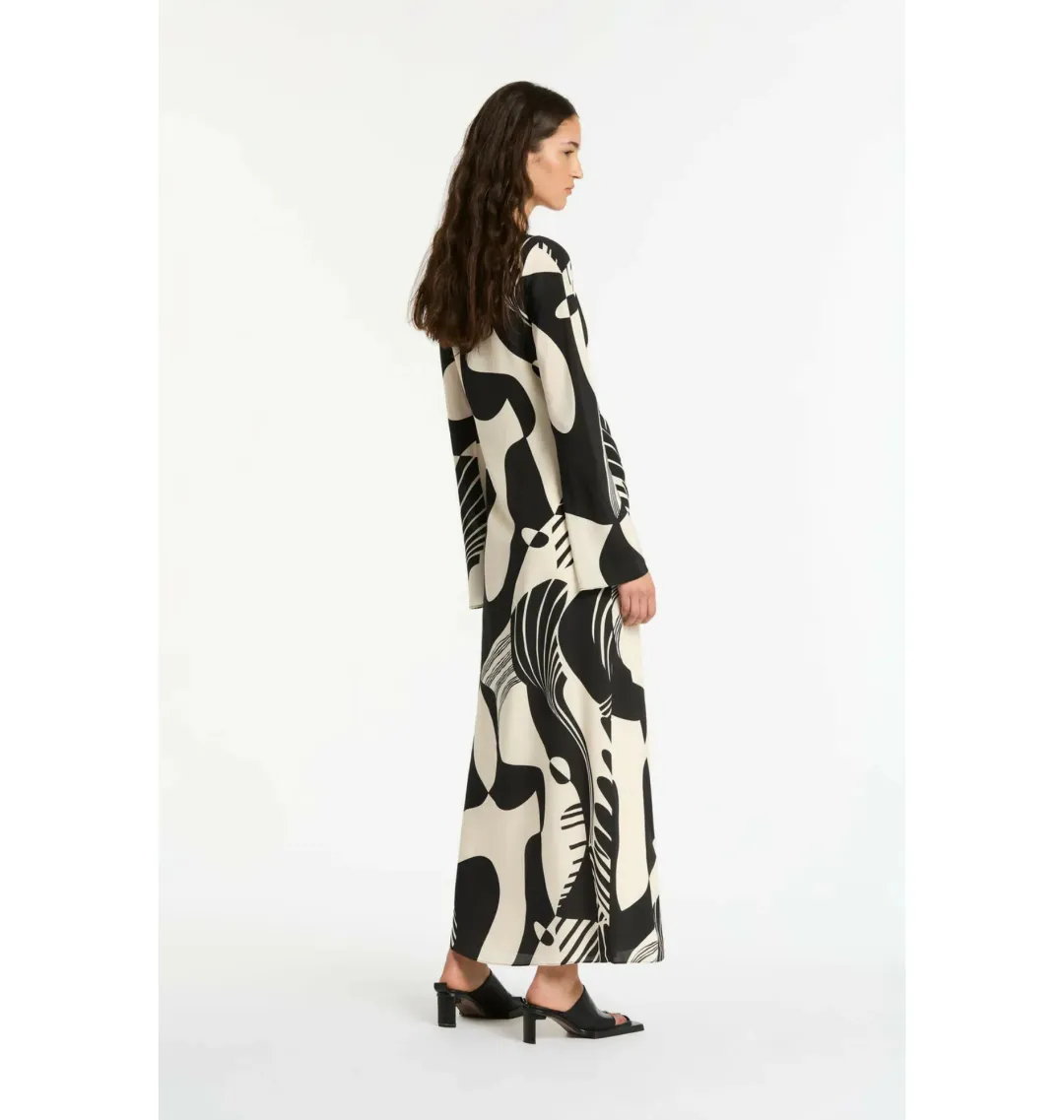  Sir the Label Realisme Twist Maxi Dress Papier Print Size 0 / AU 6  for rent on The Volte - main image