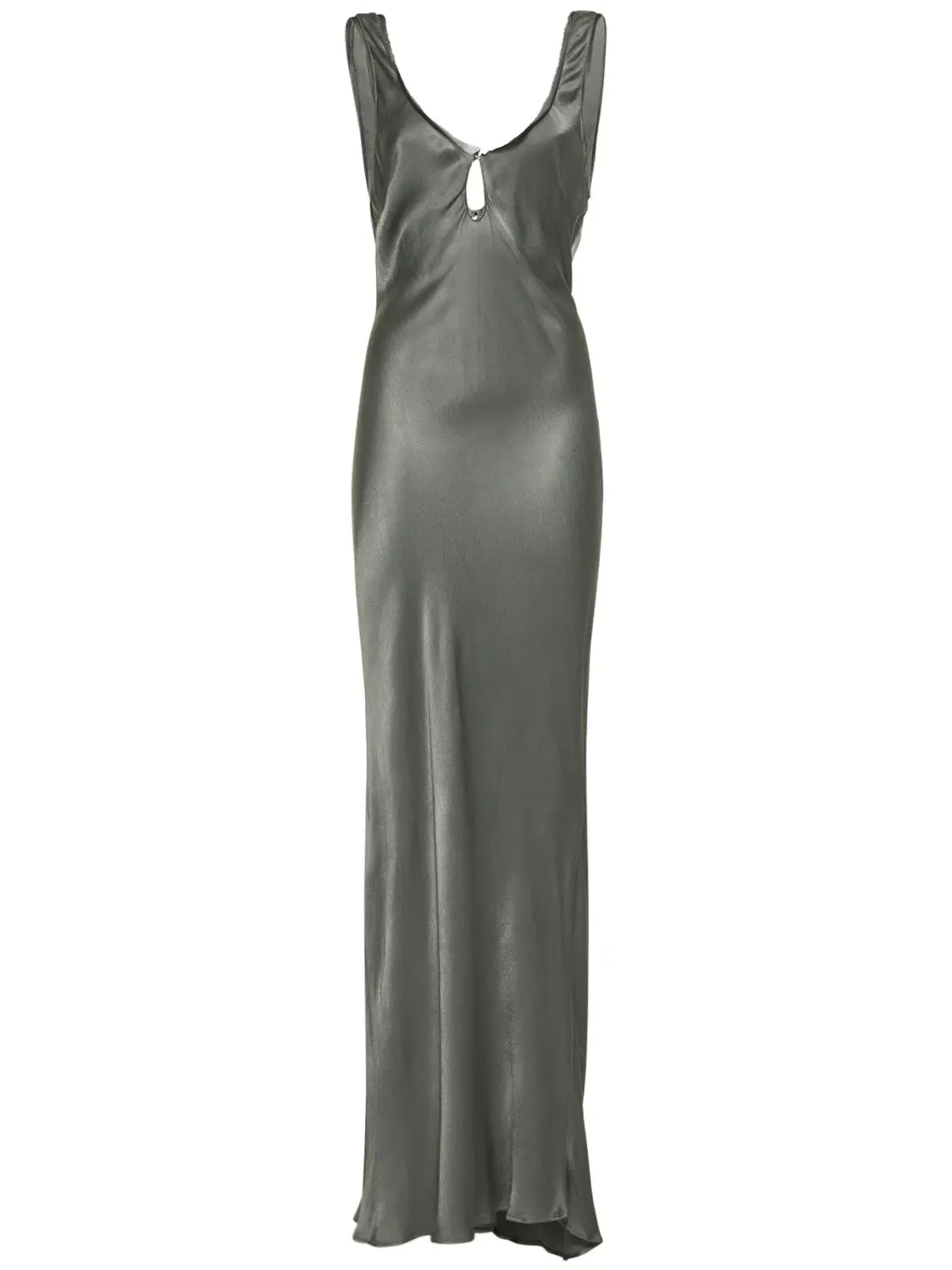 Bec & Bridge Celestial Keyhole Maxi Dress Gun Metal/Black Size AU 8 - Image 5