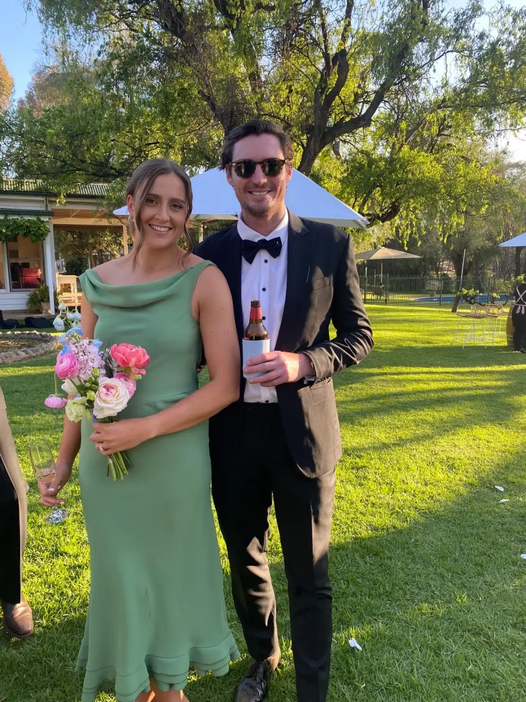 Maggie Marilyn Challenge Accepted Dress Green Size 12 for rent on The Volte - main image