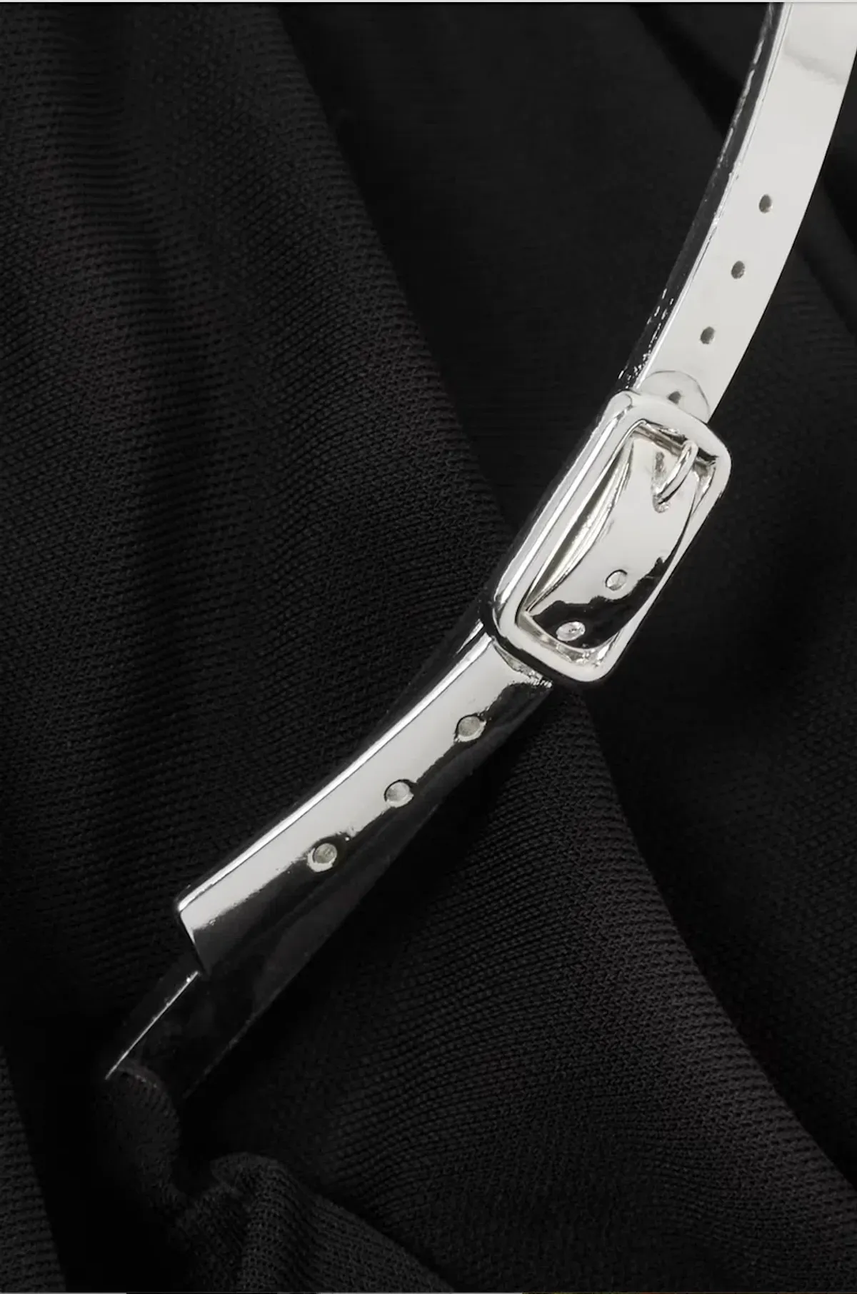 Christopher Esber Open Back Embellished Ruched Crepe Gown Black Size 10 - Image 4