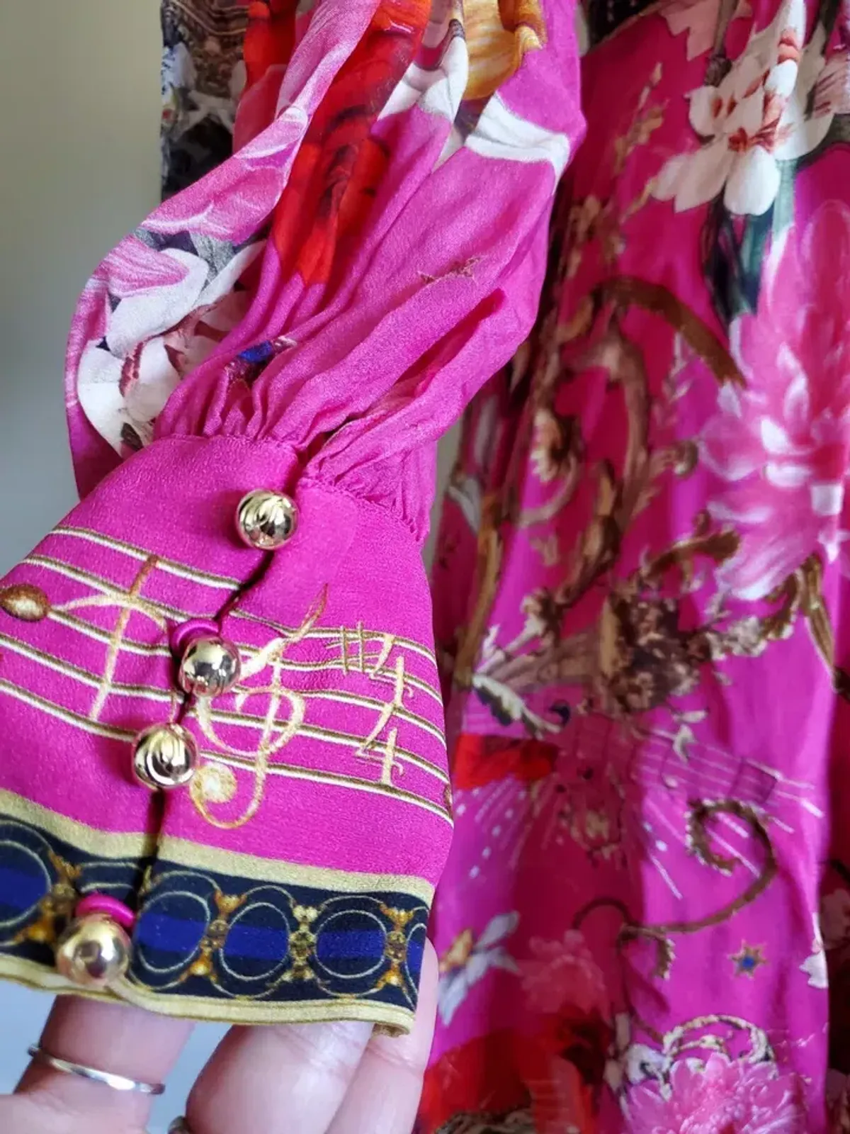 Camilla x Robbie Williams Button Front Frill Dress pink XXS What Happens on TOUR - Image 10