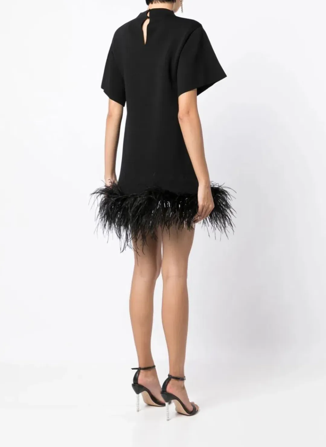 Rachel Gilbert Rita Mini Dress Black Size XS/AU6 for rent on The Volte - main image