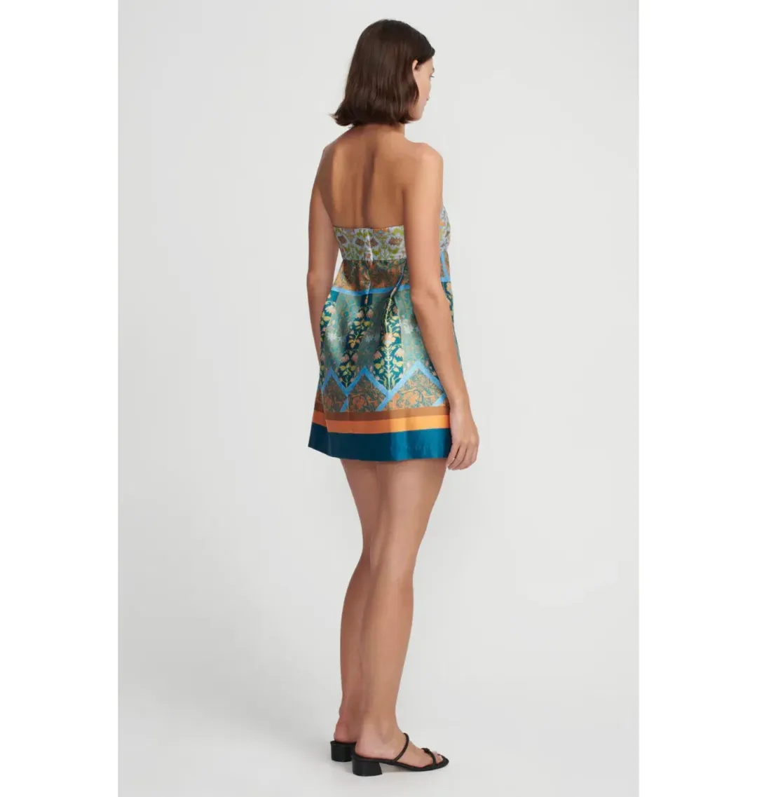 Hansen & Gretel Hayes Mini Dress Floral Tile Size S / AU 8 for rent on The Volte - main image