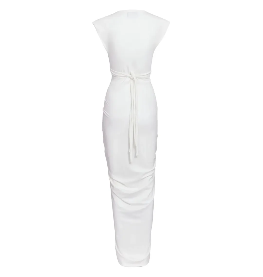 Pfeiffer Ramos Dress Off White Size Medium / AU 10 for rent on The Volte - main image