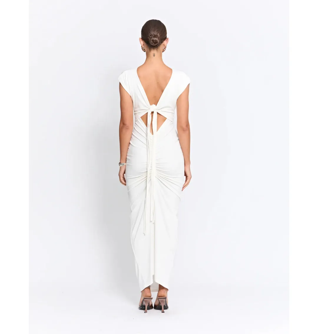 Pfeiffer Ramos Dress Off White Size Medium / AU 10 for rent on The Volte - main image