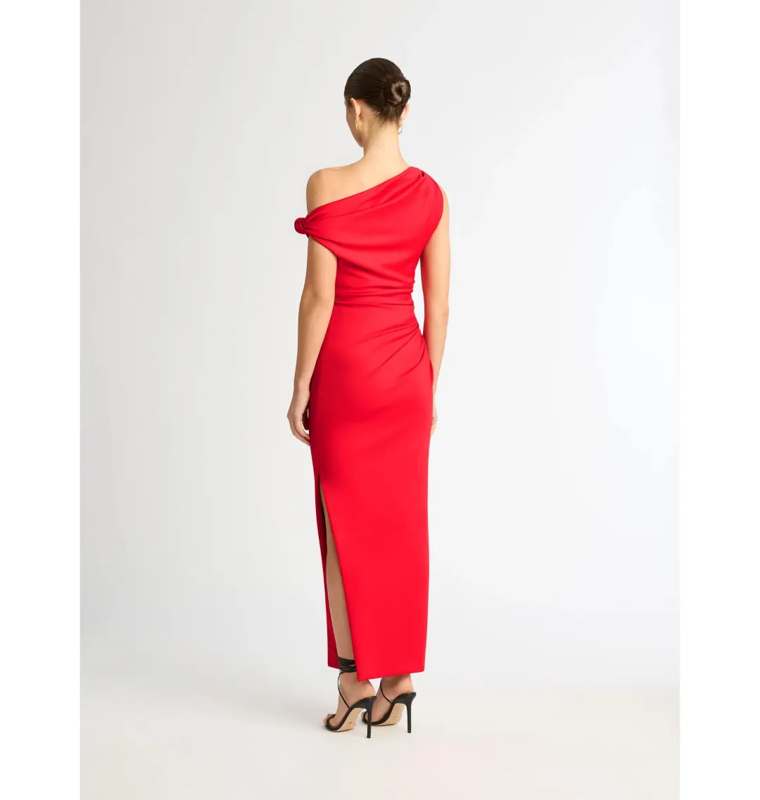 Sheike Ludlow Midi Dress Red Size AU 8 for rent on The Volte - main image