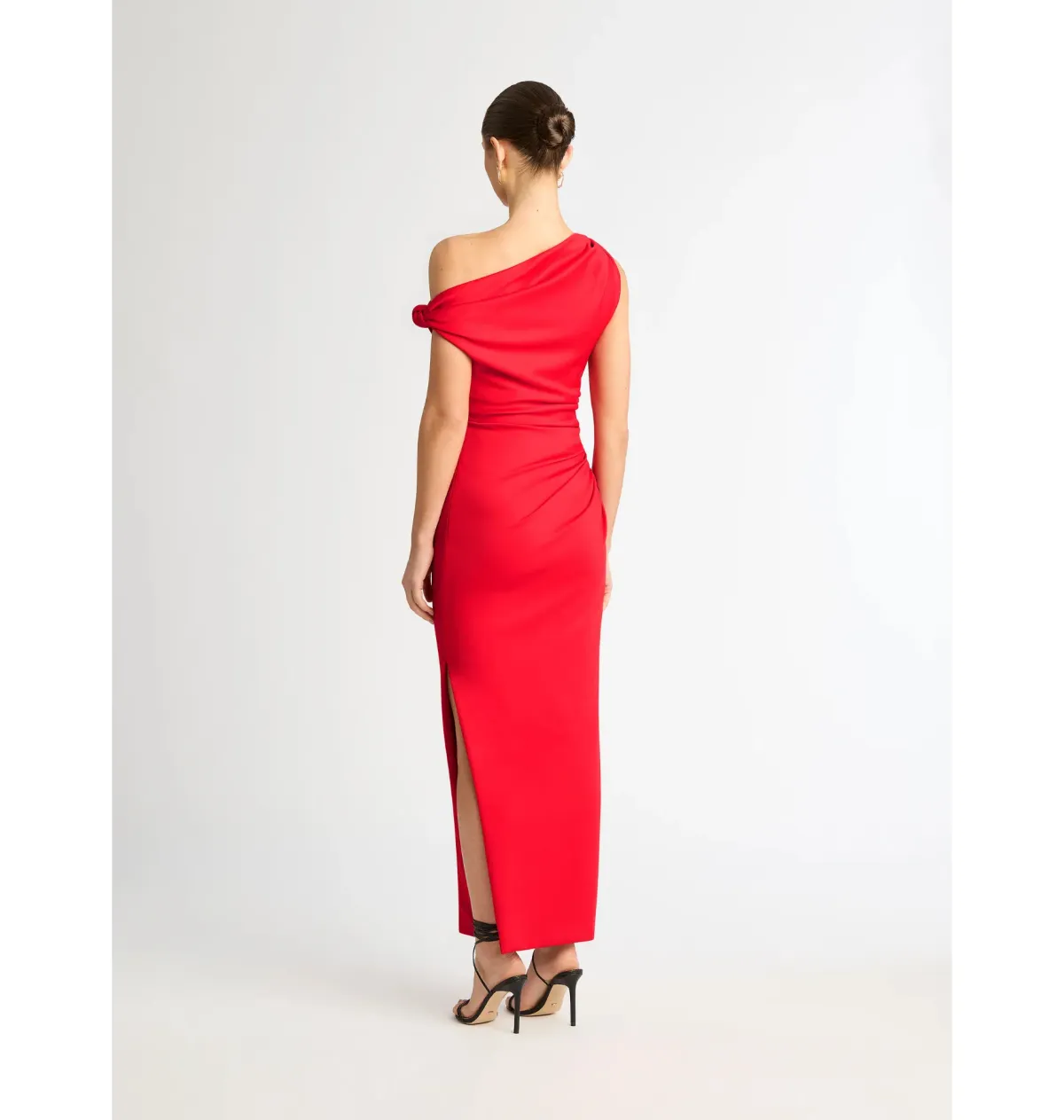 Sheike Ludlow Midi Dress Red Size AU 8 - Image 4