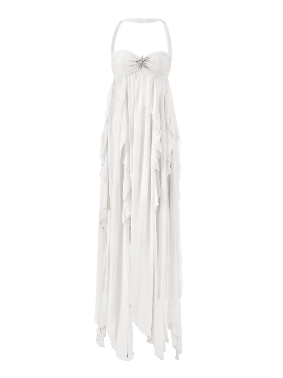 Nana Jacqueline Mariah Dress in White Size M / AU 10 - Image 3