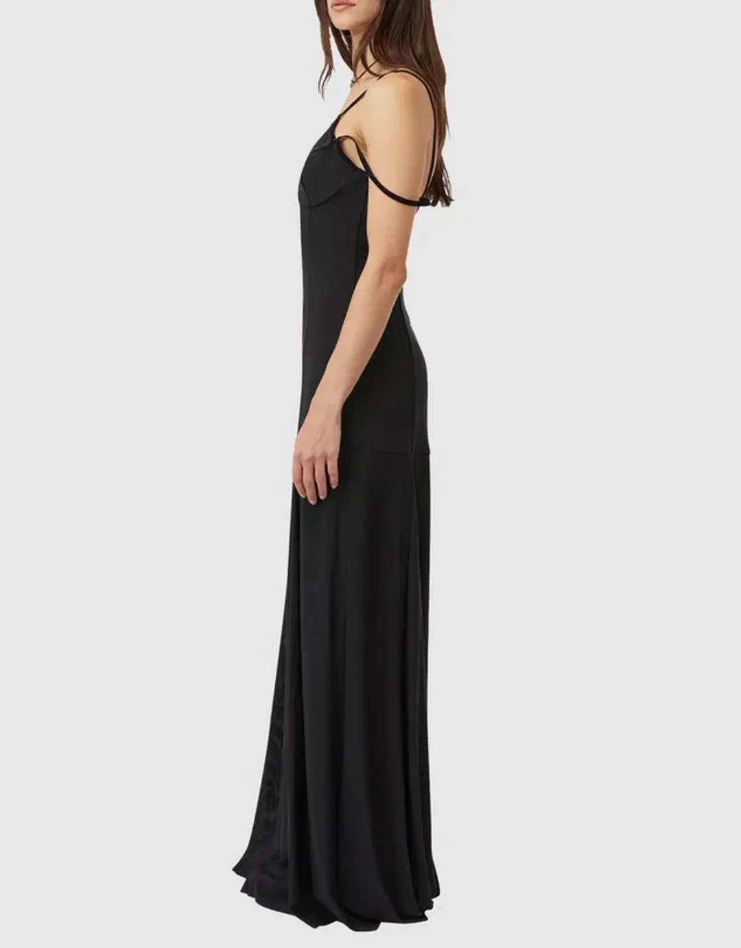 Camilla and Marc Leander Maxi Dress in Black Size 10 for rent on The Volte - main image