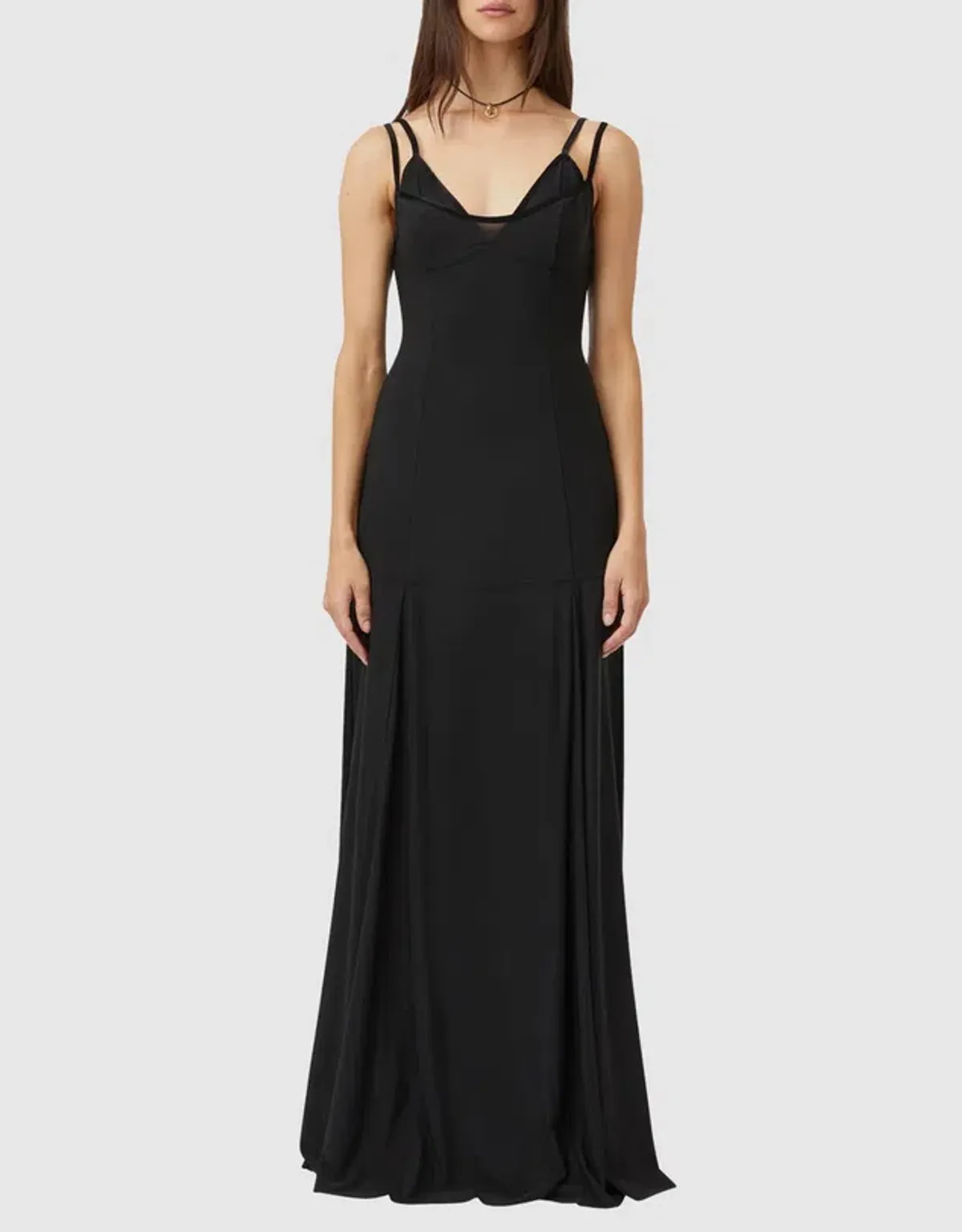 Camilla and Marc Leander Maxi Dress in Black Size 10 - Image 6